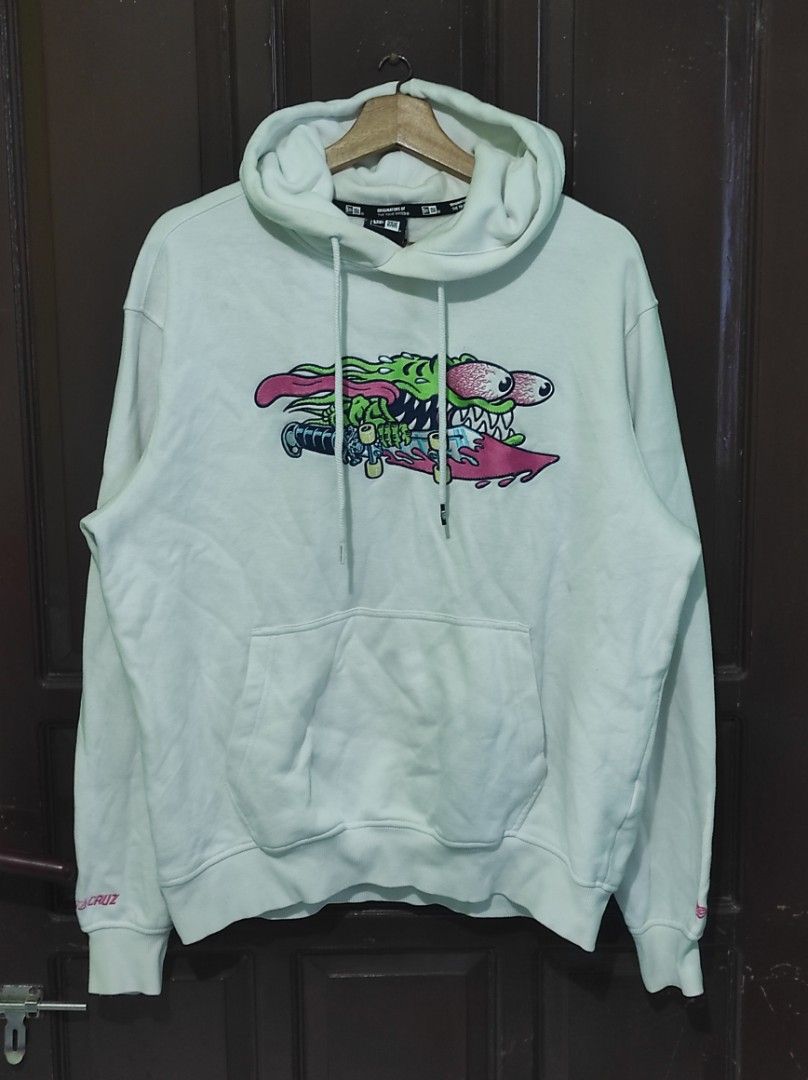 Santa Cruz X New Era slasher hoodie Men s Fashion Tops Sets Hoodies on Carousell