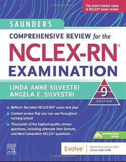 Saunders Nclex-RN Examination 9th Edition