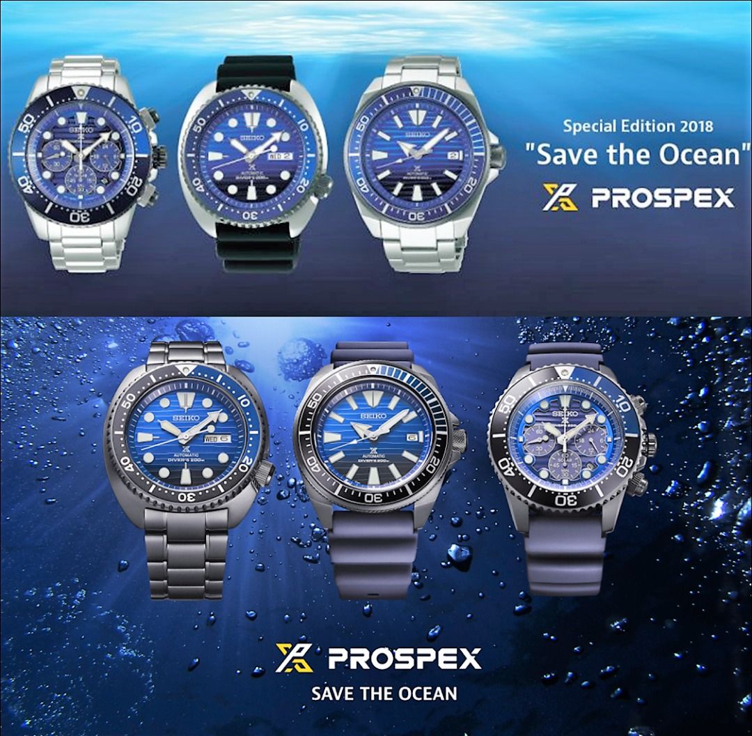 Seiko samurai save the ocean sales 2018