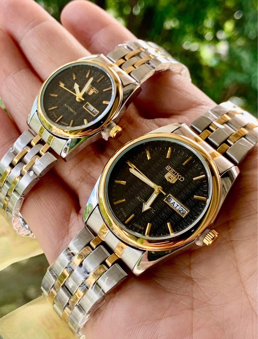 Seiko 5 hotsell couple watch
