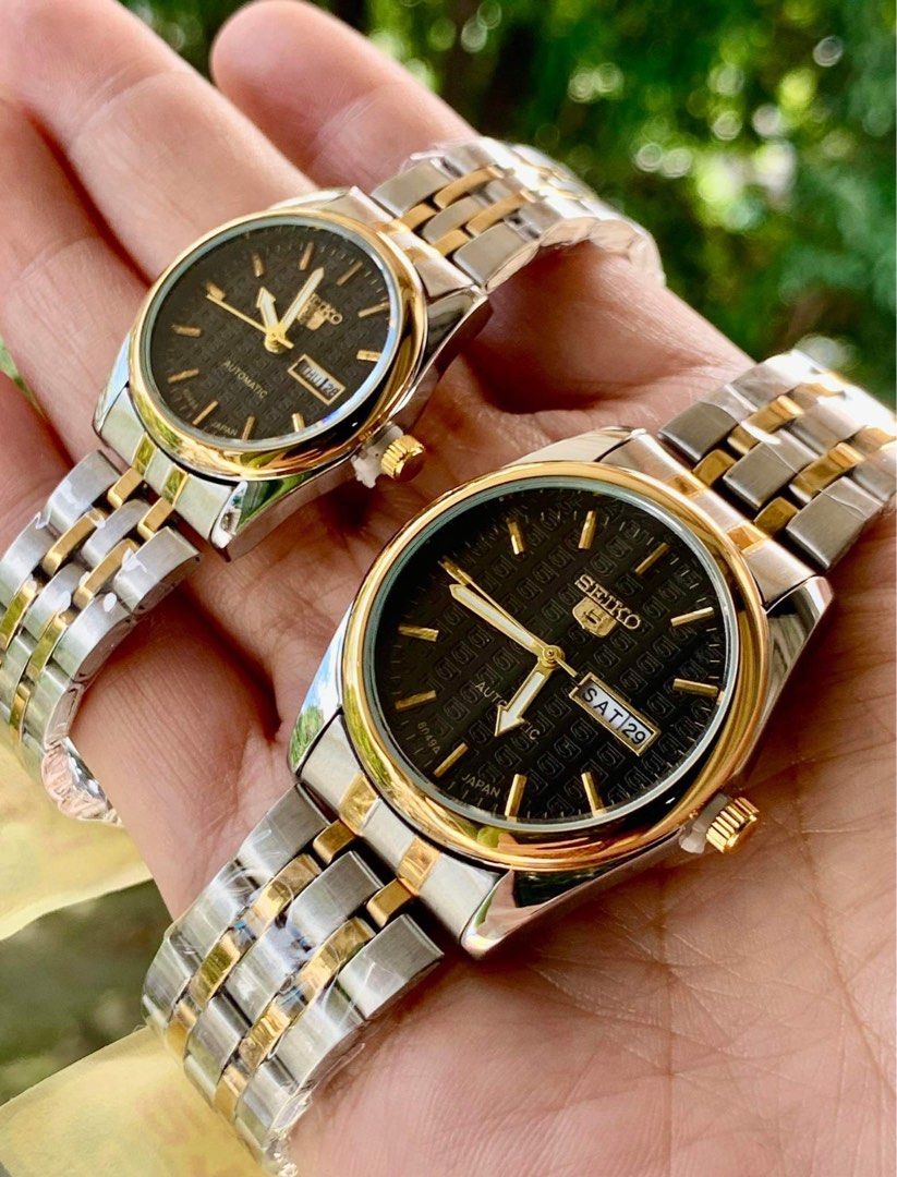 Seiko watch couple sales
