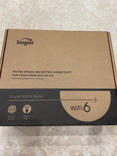 Singtel Wifi 6 Router, Computers & Tech, Parts & Accessories ...