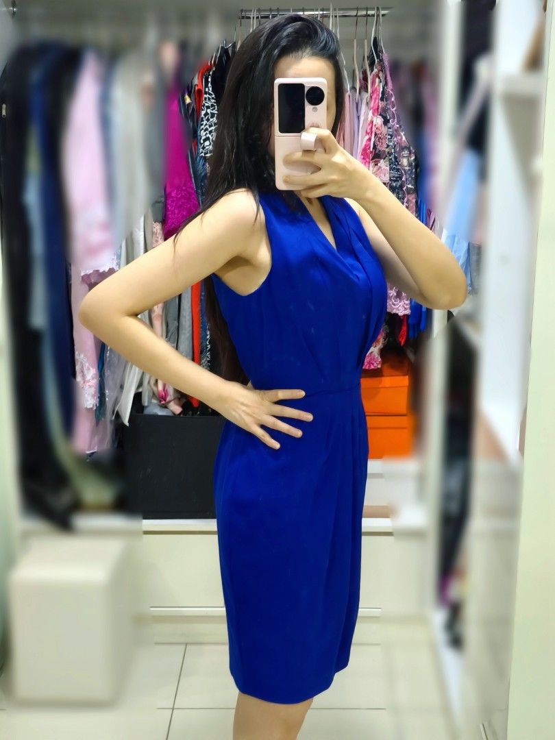 H&m royal blue dress shop