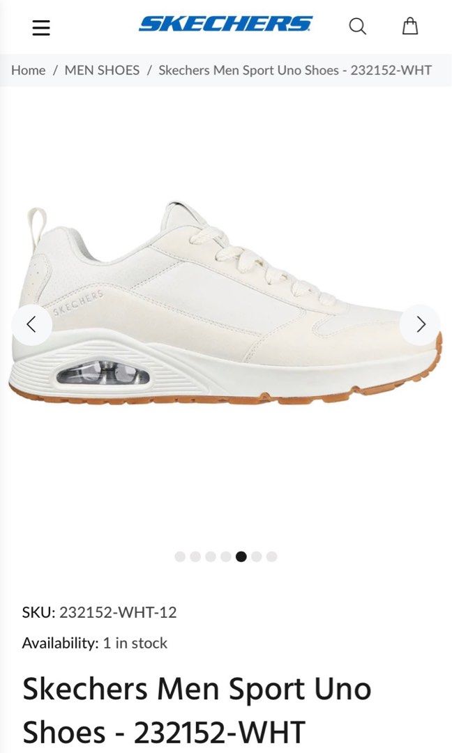 White sketchers for men hot sale