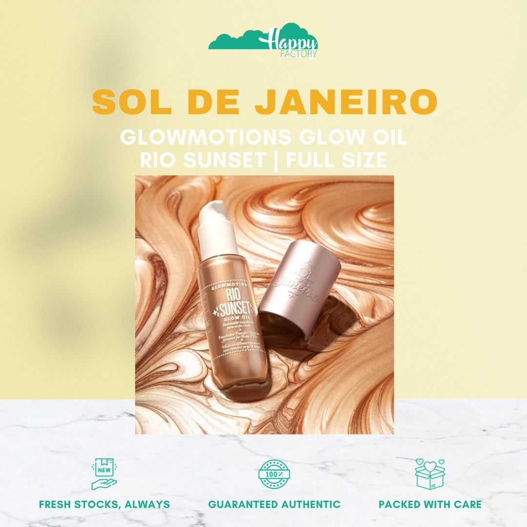 Sol de Janeiro Glowmotions Glow Body Oil, Rio Sunset, Body Glow