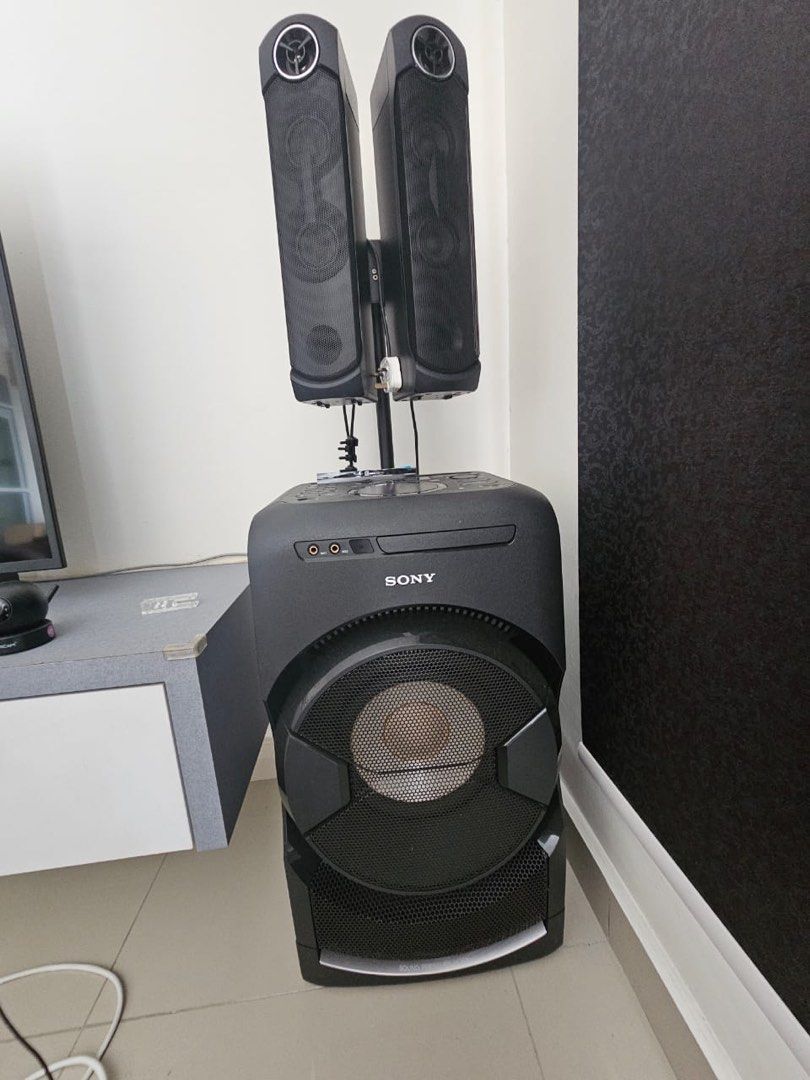 sony high power audio system MHC-GT4D, Audio, Soundbars, Speakers