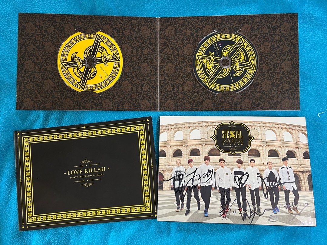 直筆サイン入り spexial 林子閎 LoveKillah 小林直己 直筆サイン入り