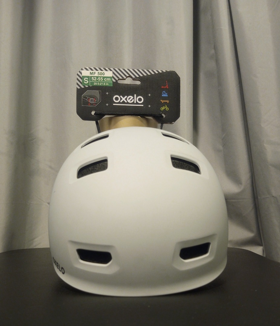 Sports Helmet Oxelo MF500 Decathlon, Motorbikes, Motorbike Parts ...