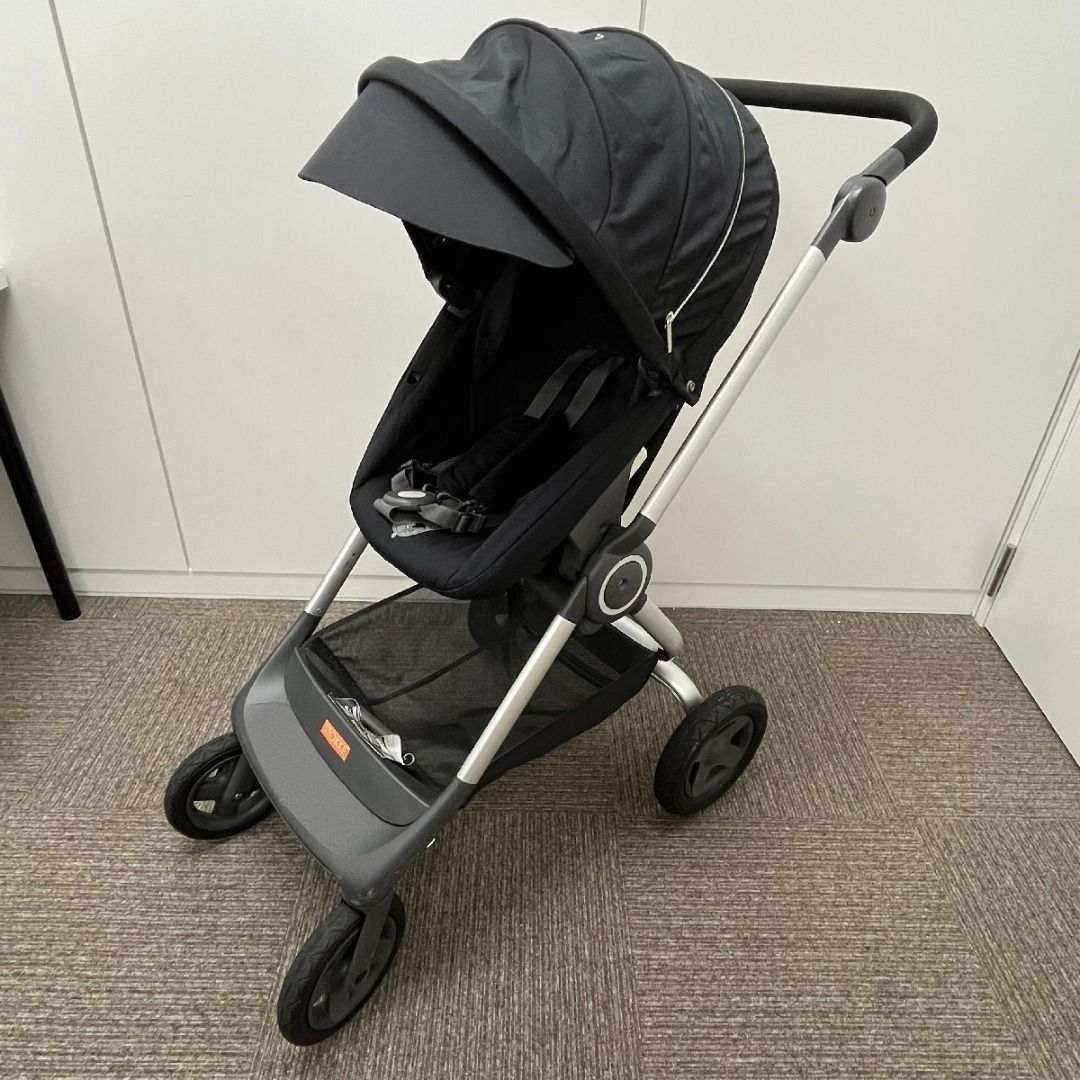 STOKKE Scoot2 黑色BK 嬰兒車, 兒童＆孕婦用品, 外出用品, 外出用品