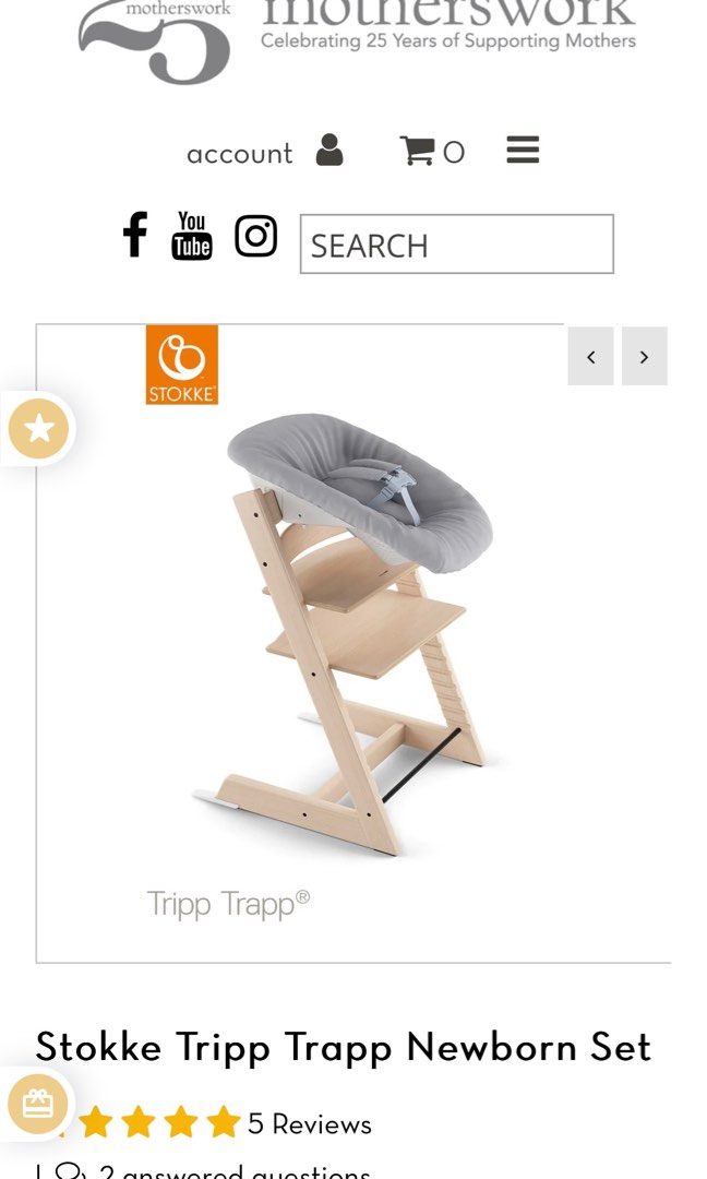 Stokke Tripp Trapp Chair  motherswork Singapore – Motherswork