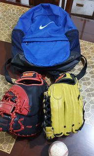 Storm Korean Brand Baseball Gloves with Original Nike Bag