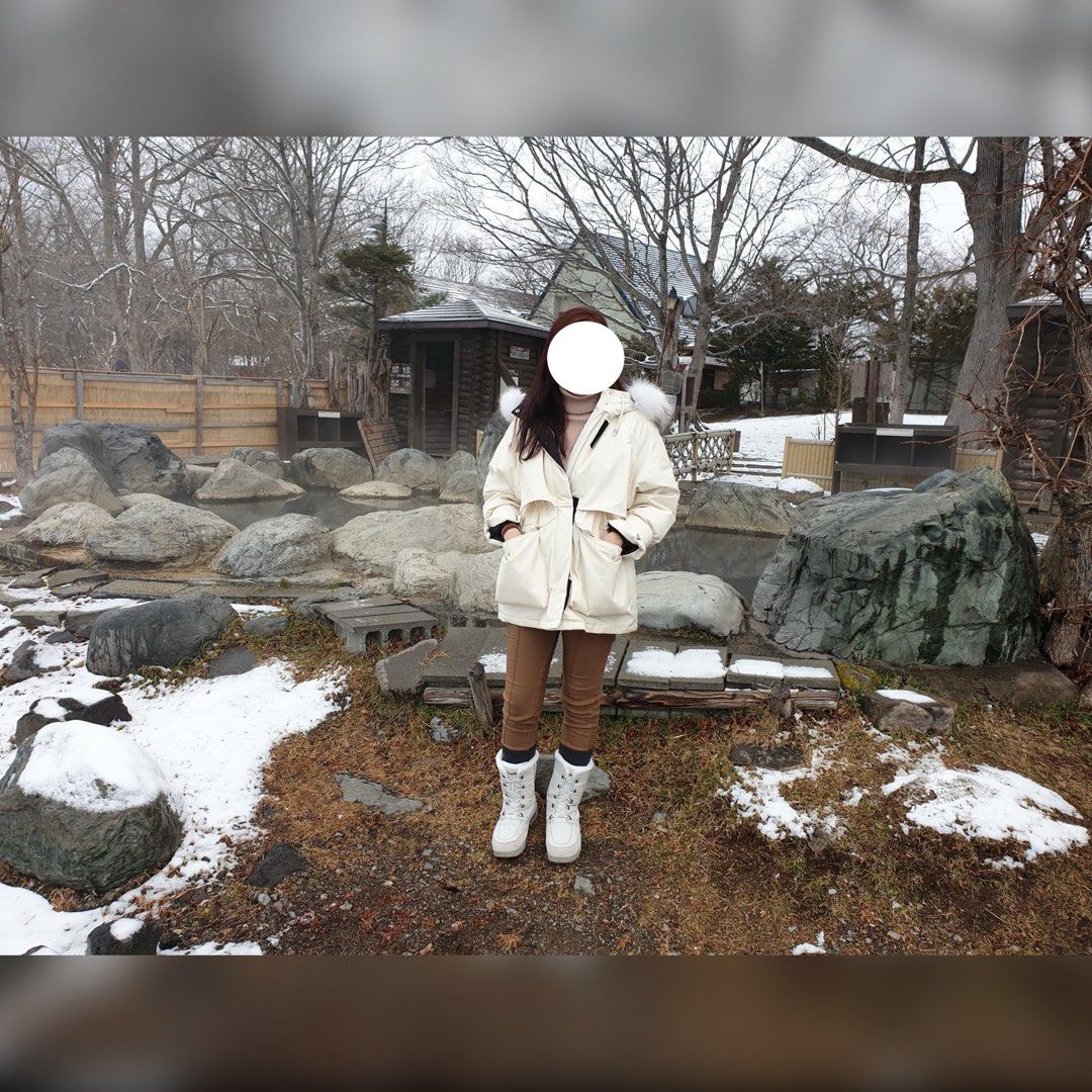 Stylish Warm Down Winter Jacket Finland Harbin Hokkaido Europe