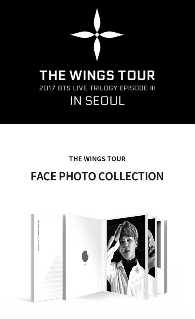 BTS WINGS FACE PHOTO COLLECTION BTS FACE PHOTO COLLECTION COLORED