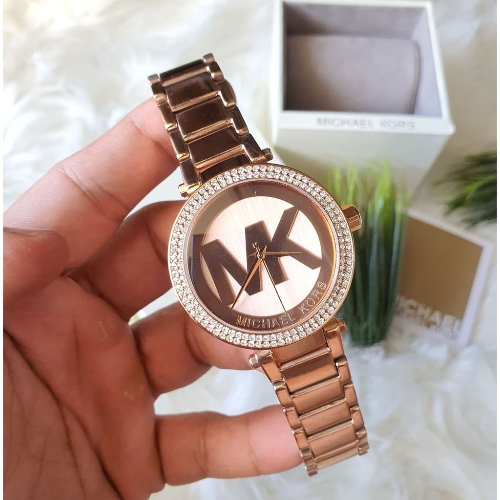 Time To NEW YEAR SALE Michael Kors Parker Dial MK5865 Rose
