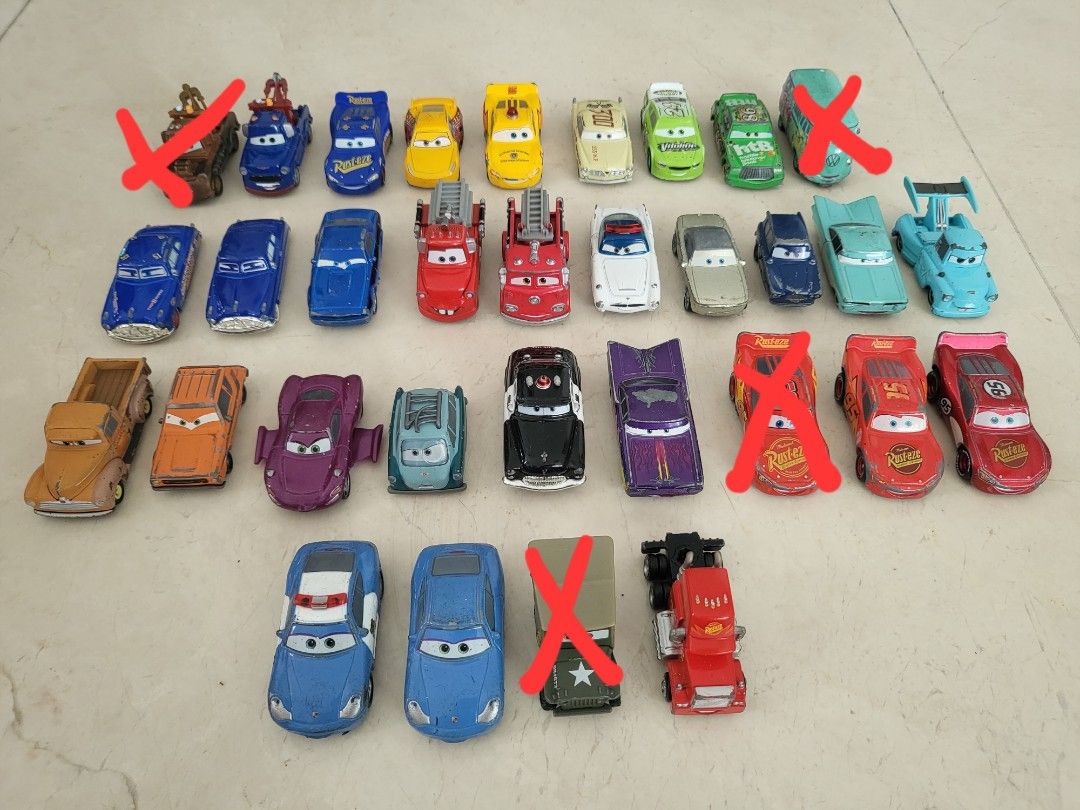 Tomica disney pixar cars 1 2 3 metal die cast cars