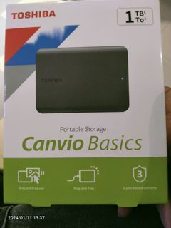 Toshiba 1TB Canvio basics