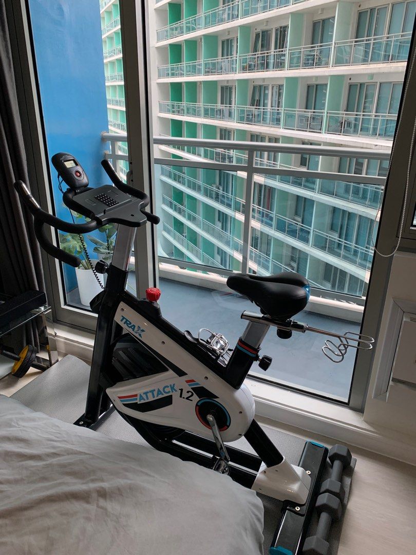 Toby's sports stationary bike clearance