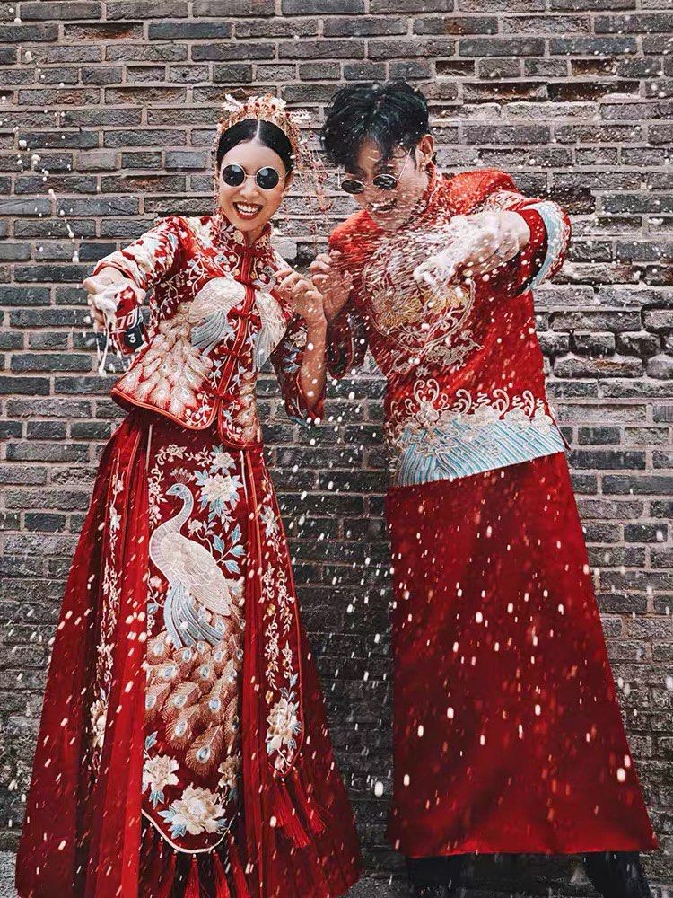 Red wedding dress best sale tradition