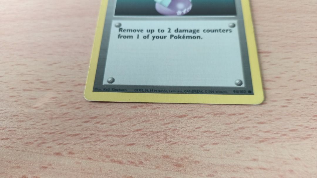 Trainer Card: Potion 94/102, Hobbies & Toys, Toys & Games on Carousell