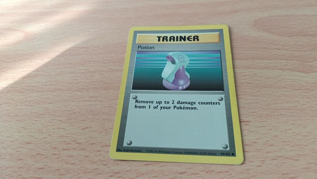 Trainer Card: Potion 94/102, Hobbies & Toys, Toys & Games on Carousell