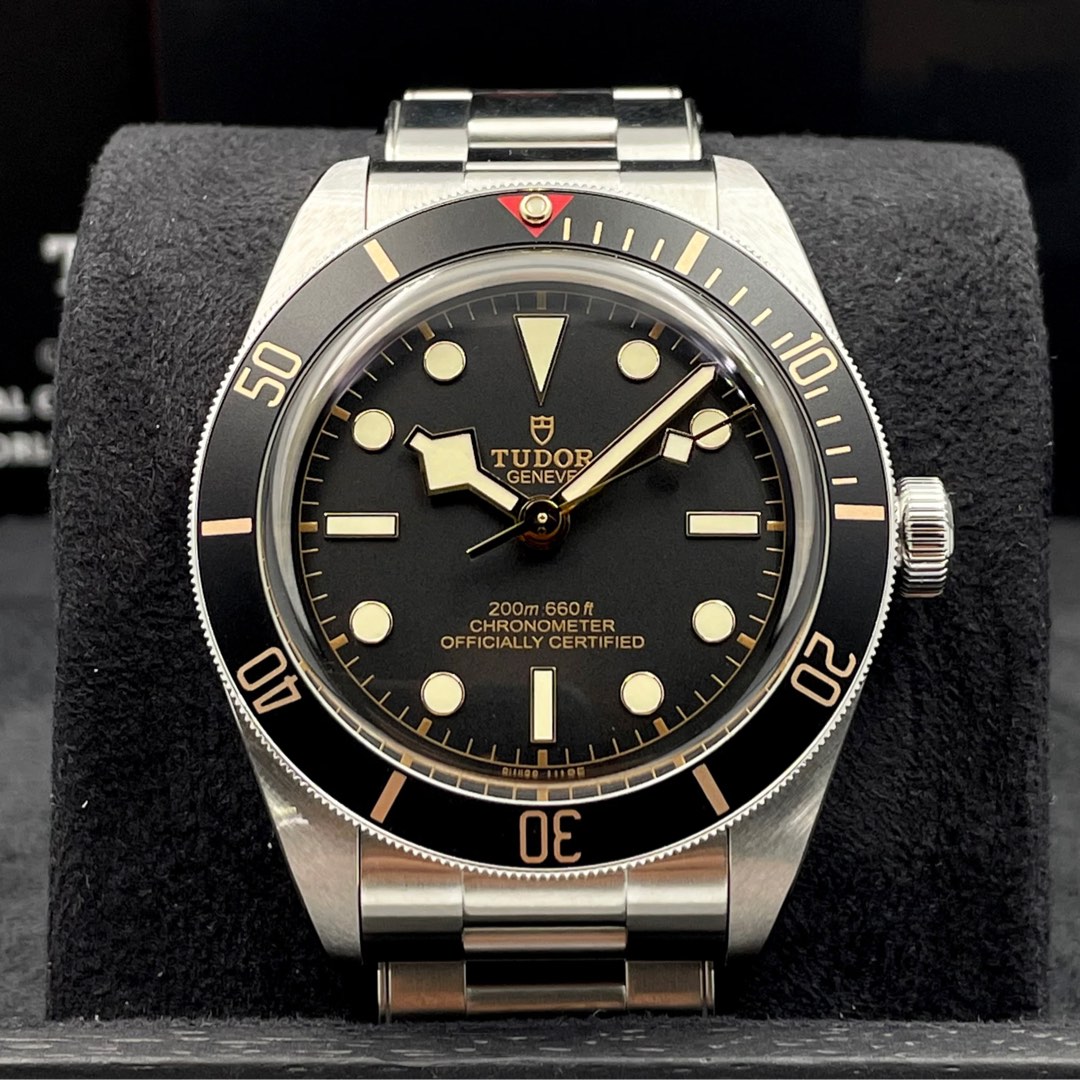 Tudor black cheap bay 58 harga