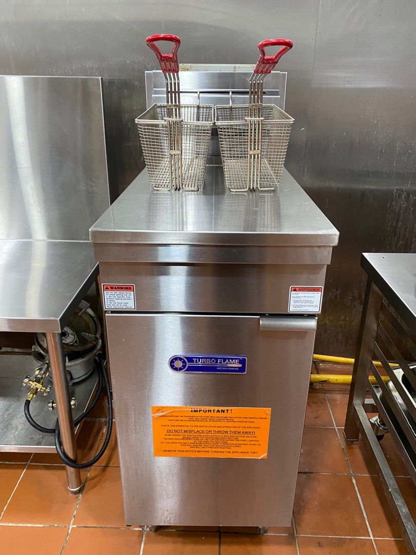 Turbo flame western deep fryer grade), TV & Home Appliances