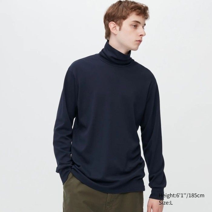 Kaos outlet turtleneck uniqlo