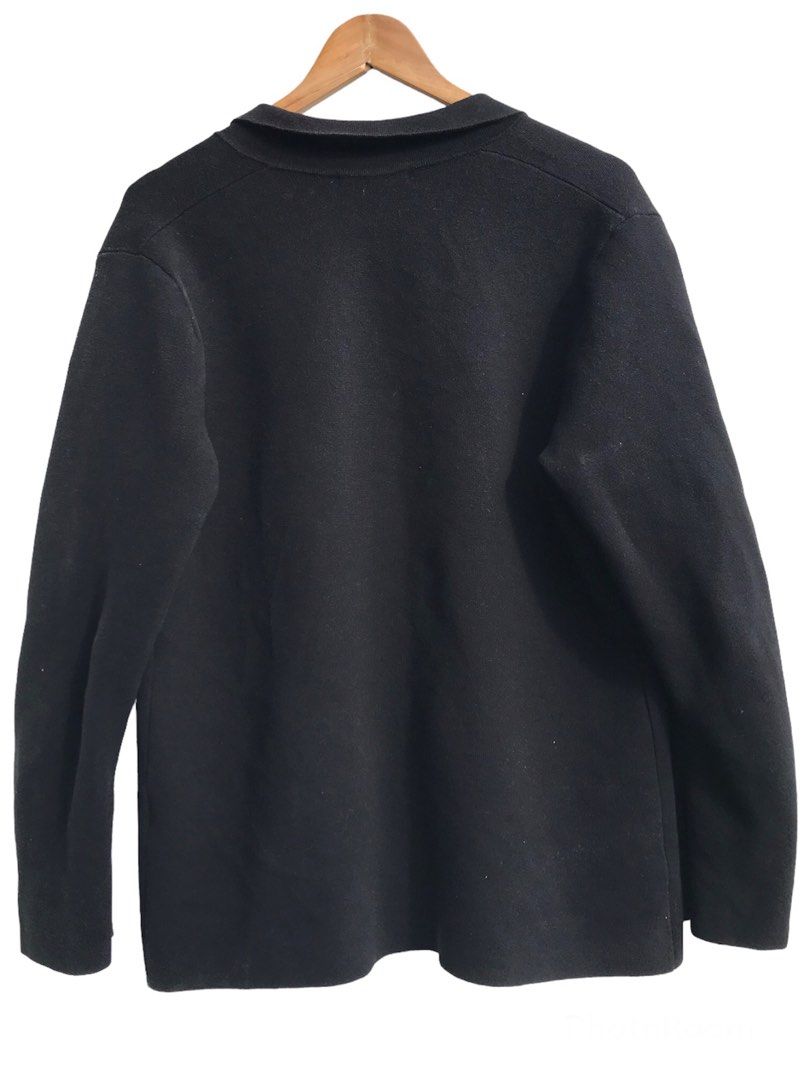 Uniqlo Stretch Milano Ribbed Jacket Men s Fashion Coats Jackets