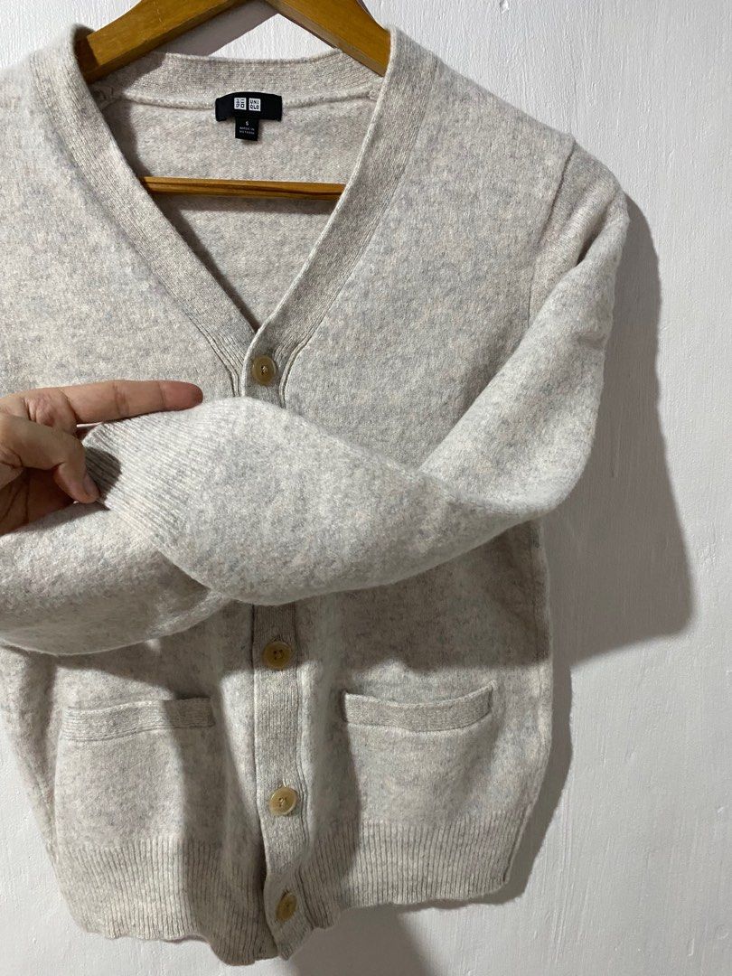 Uniqlo wool cardigan 2025