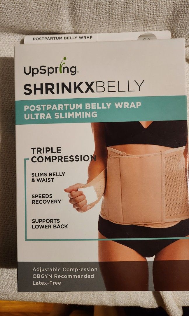 Upspring Shrinkx Postpartum Belly Wrap With Adjustable Band