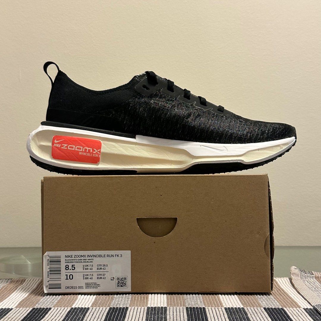 US8.5 Nike ZoomX Invincible Run Flyknit 3