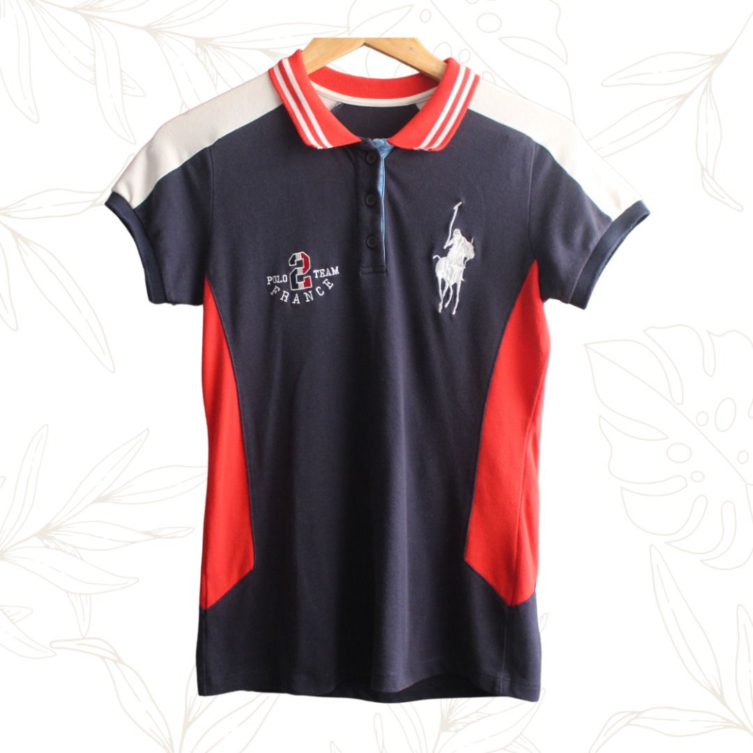 U.S. POLO ASSN. (USPA) NAVY BLUE POLO, Women's Fashion, Tops, Others ...