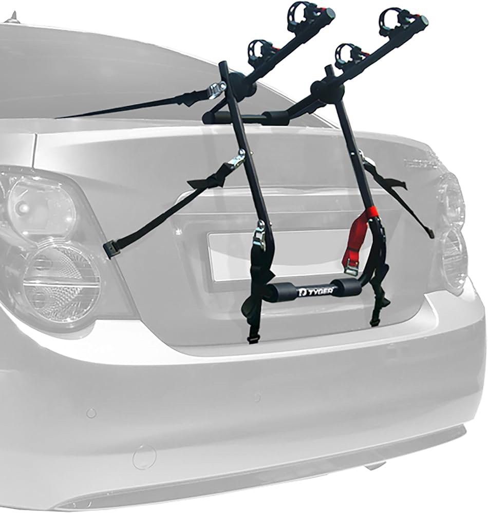 Used car bike sales rack