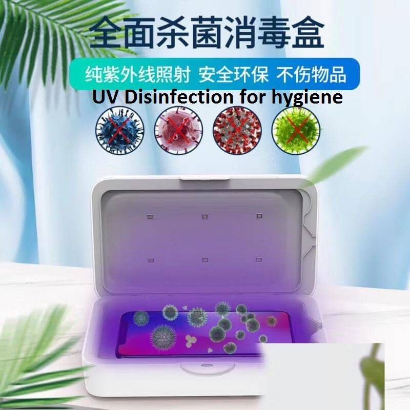 Uv light shop disinfection box