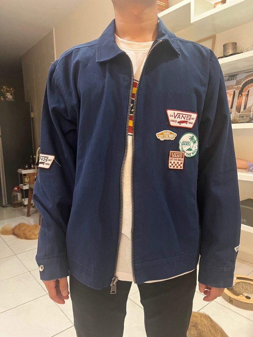 Red vans new arrivals jacket
