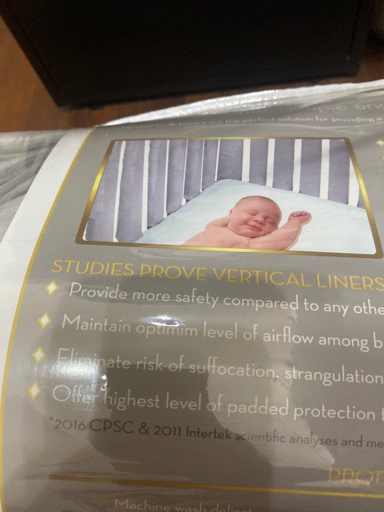 Vertical cot liners clearance