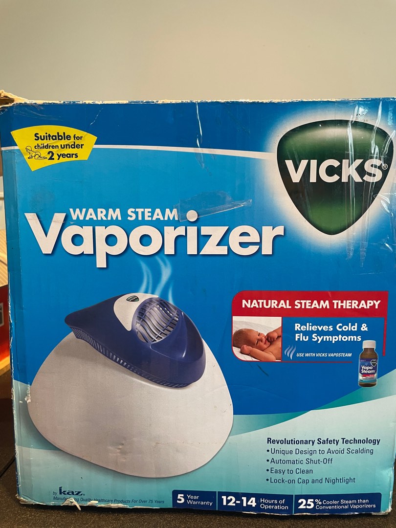 Vicks Warm Steam Vaporizer, Babies & Kids, Maternity Care on Carousell