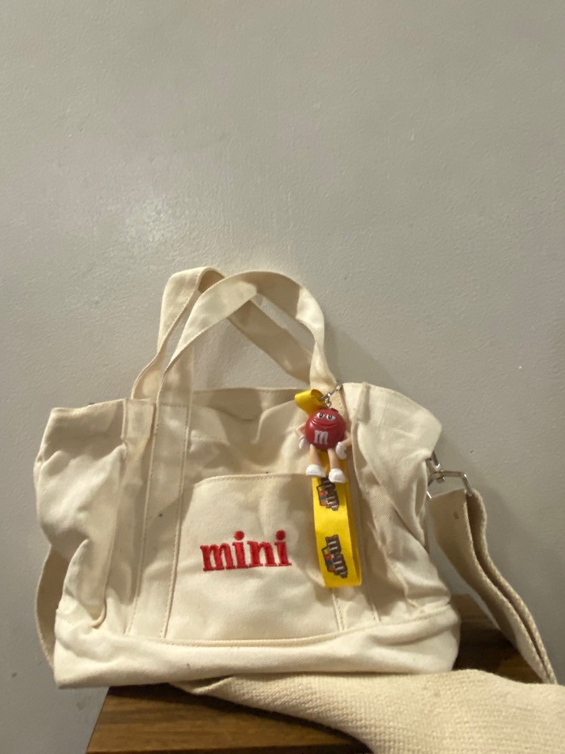 Barba embroidered lettering mini canvas outlet crossbody
