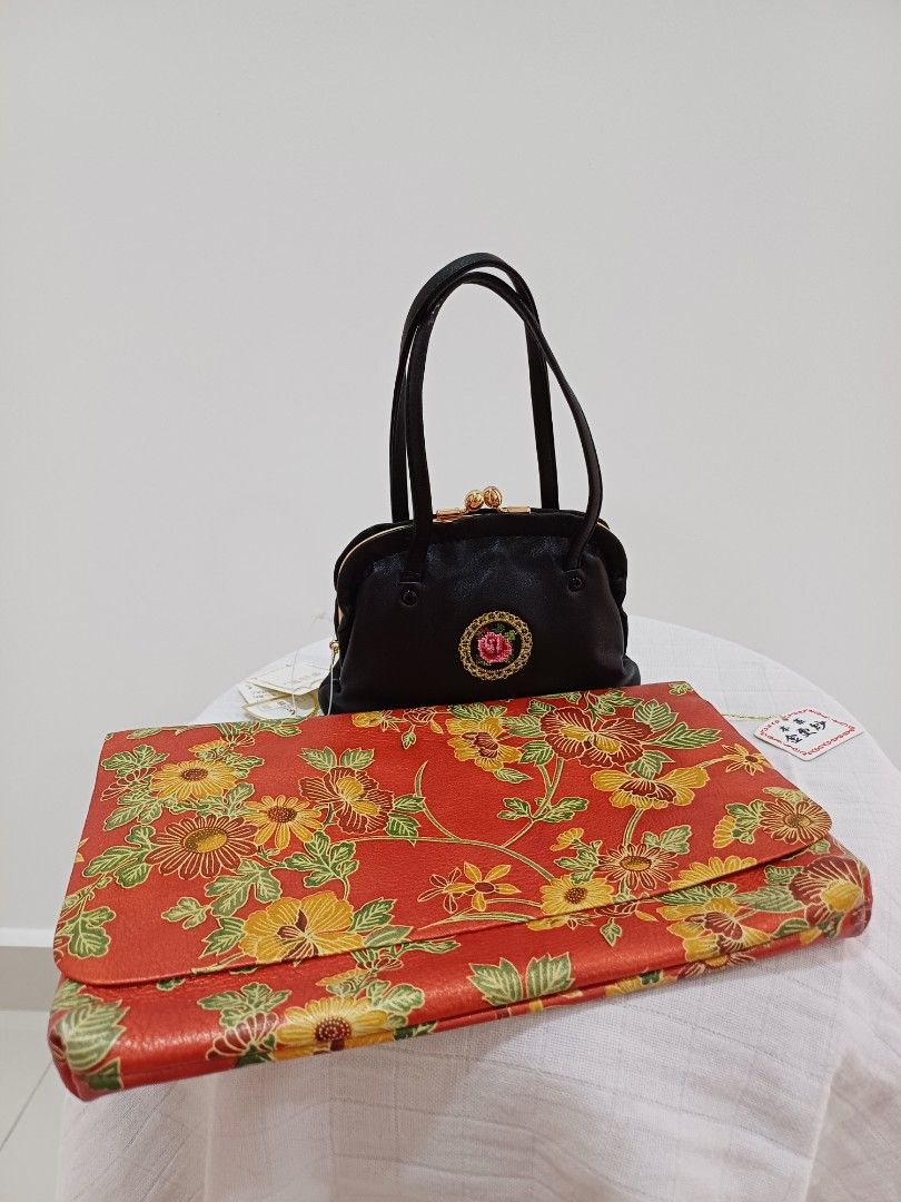 Genuine top leather purse