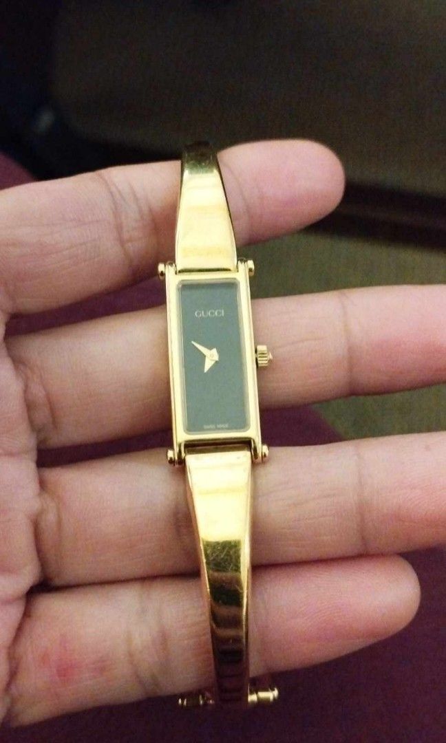 Gold plated wrist watch sale