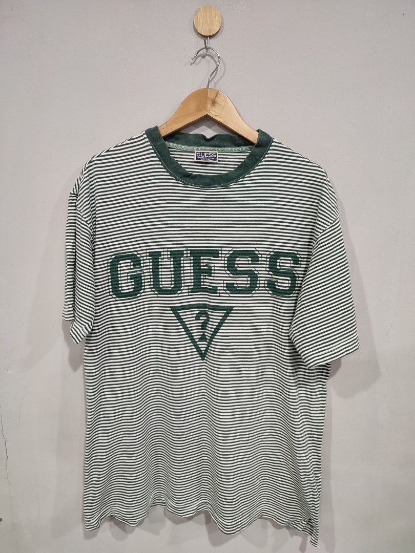 VINTAGE GUESS 90S Men s Fashion Tops Sets Tshirts Polo