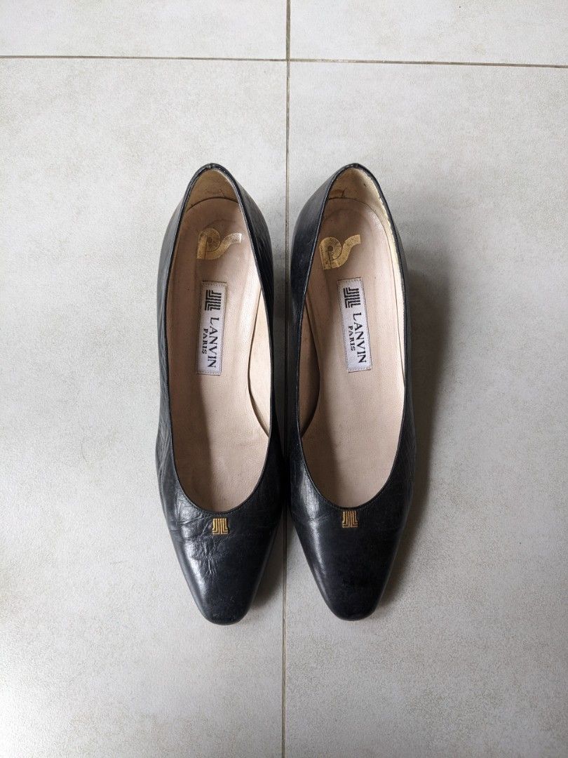 Vintage Lanvin shoes Women s Fashion Footwear Heels on Carousell