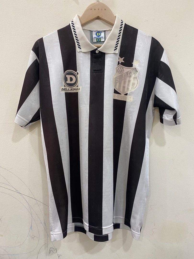ウェア SANTOS FC  JERSEY 90S DELLERBA Santos 1993 Brasil soccer Dellerba player jersey #10 Cuca | eBay