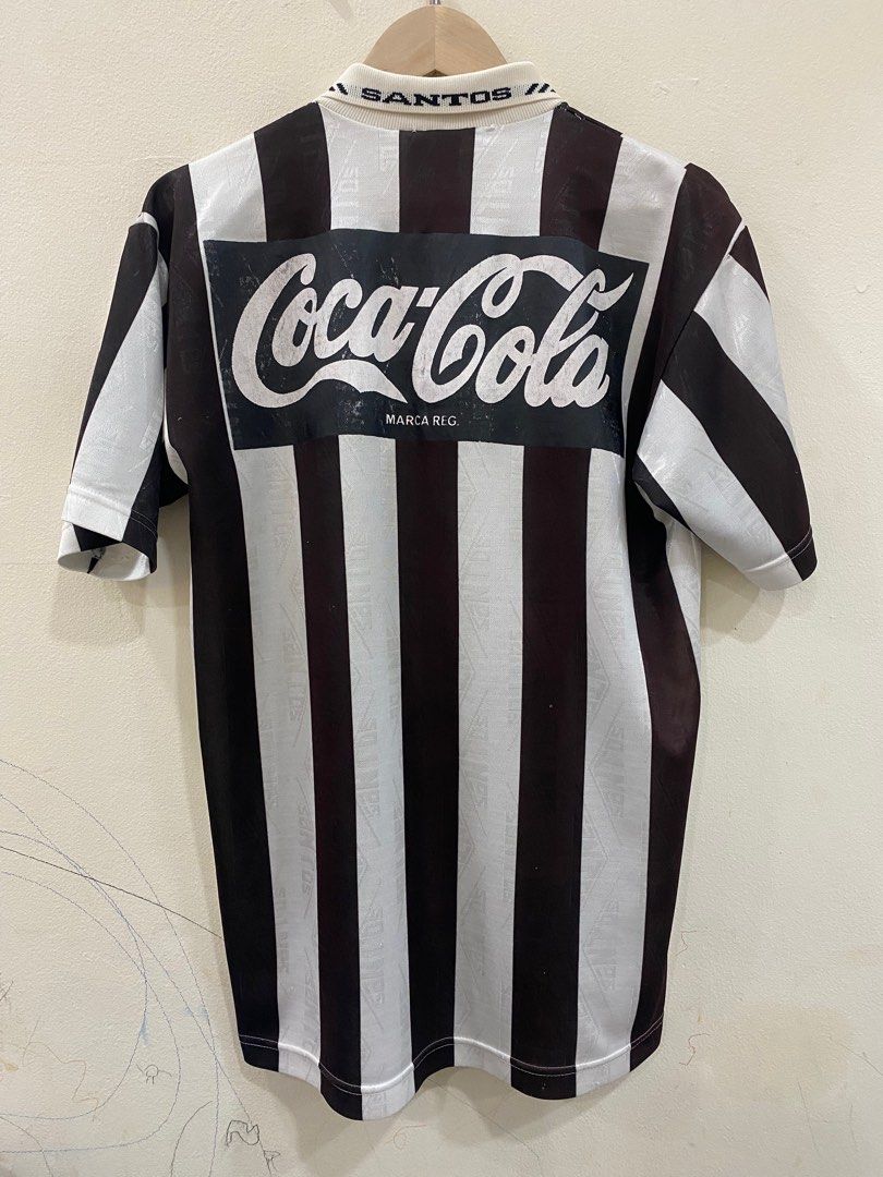 ウェア SANTOS FC  JERSEY 90S DELLERBA Early 90s Santos FC #10 Dell'erba Football Jersey – the