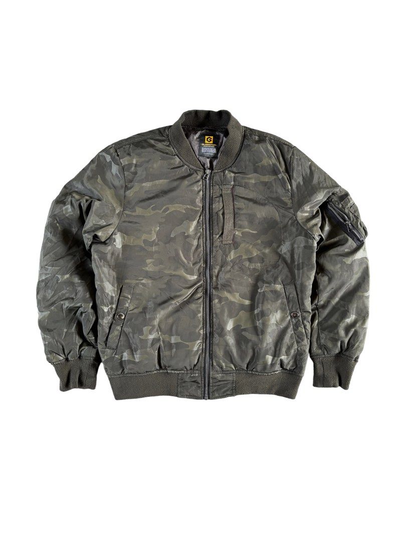 Mens black camo new arrivals bomber jacket