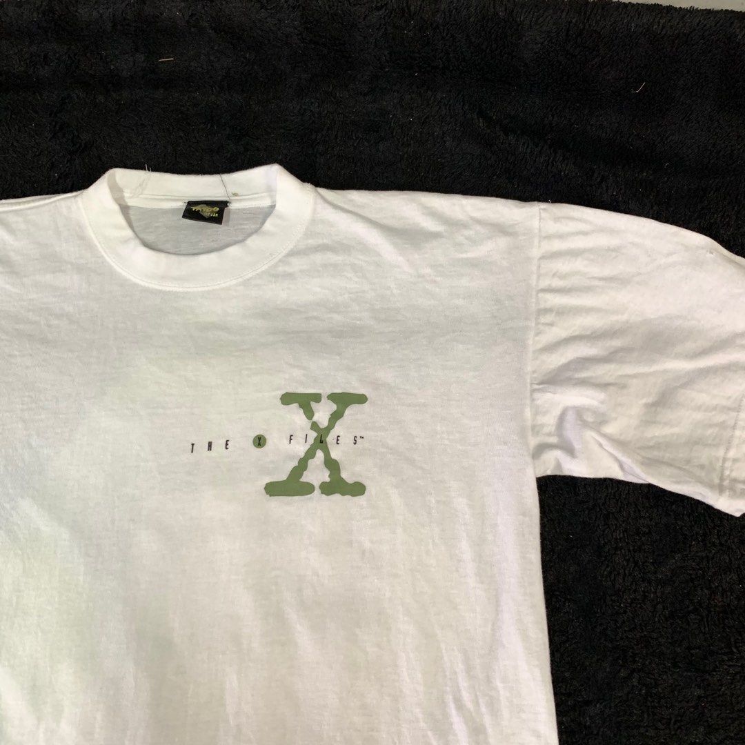 VINTAGE X Files tshirt Fox Mulder rare, Men's Fashion, Tops & Sets ...