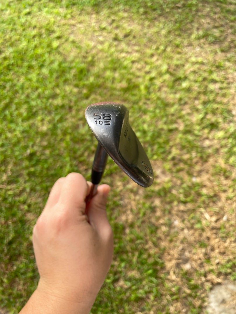 Vokey sm7 58 (Category: Golf) located in Manila. Submitted by kyleramooos (Listing ID 1278558384, Image 2). Description: 58.10s Stock shaft Raw finish.