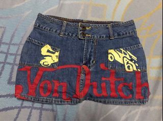 Von Dutch y2k skirt