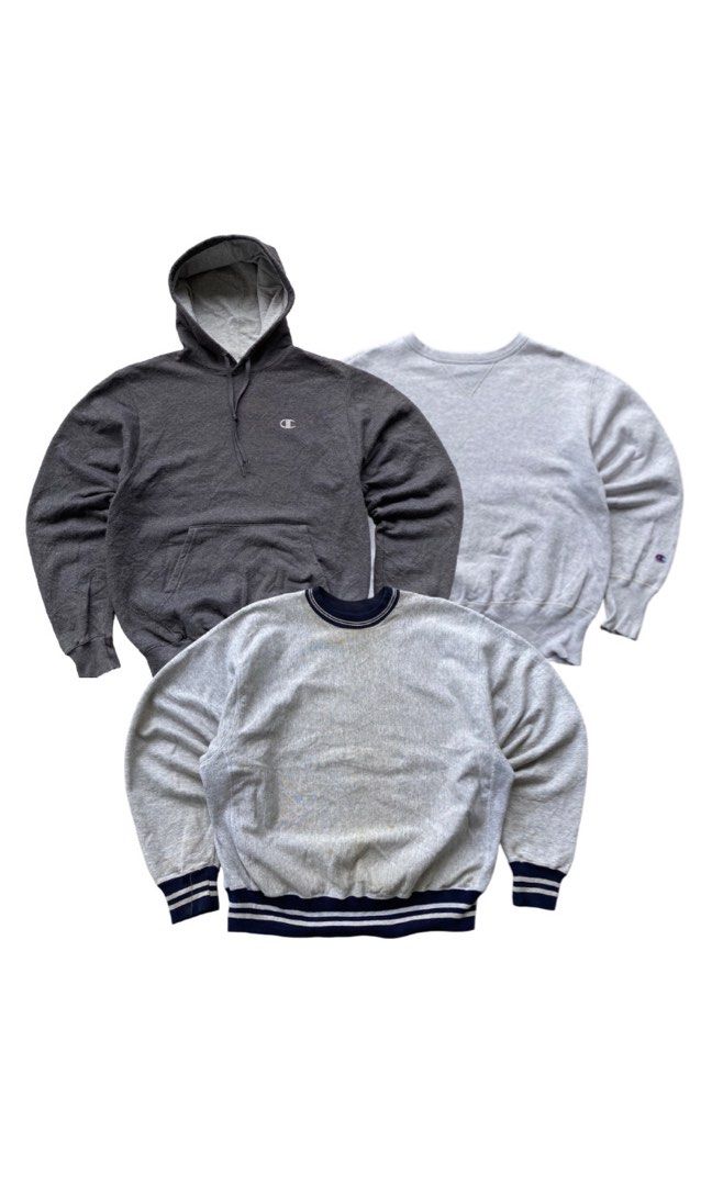 Champion sweater logo all over 90 top