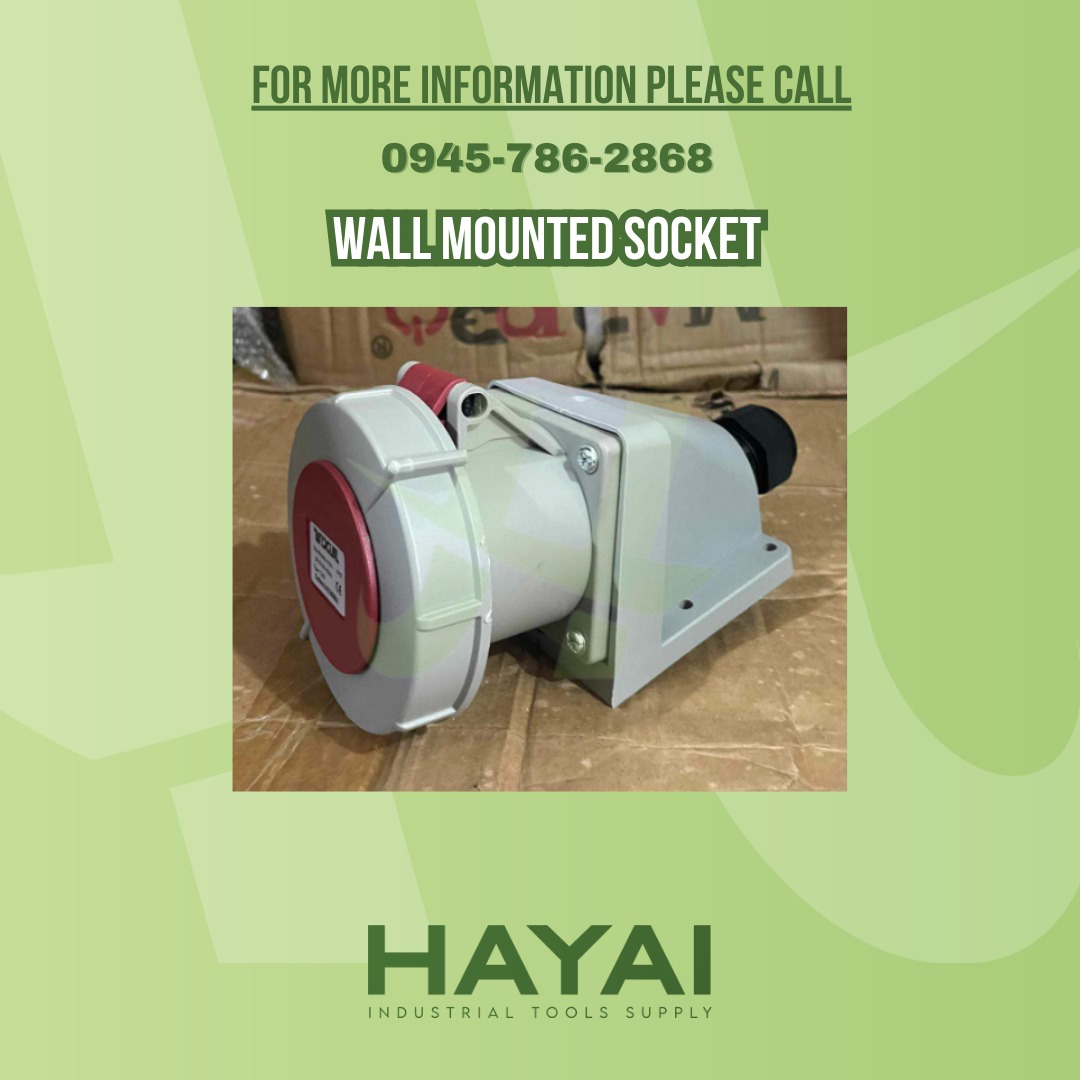 Wall Mounted Socket, Commercial & Industrial, Industrial Equipment on ...